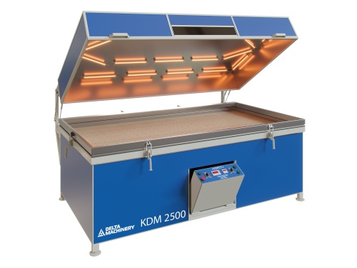 Мембранно-вакуумный пресс DELTAMACINERY KDM-2500 с откидным термомодулем